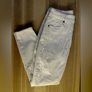 Pistola Jennifer Oslo White High Waisted Skinny Jeans